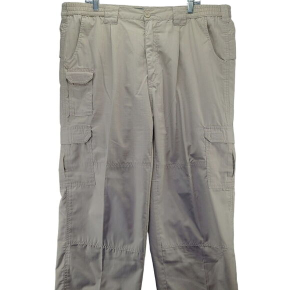 SCS Law Enforcement Series Mens Pants Beige Size 42 Polyester Blend Button Zip - Picture 1 of 12